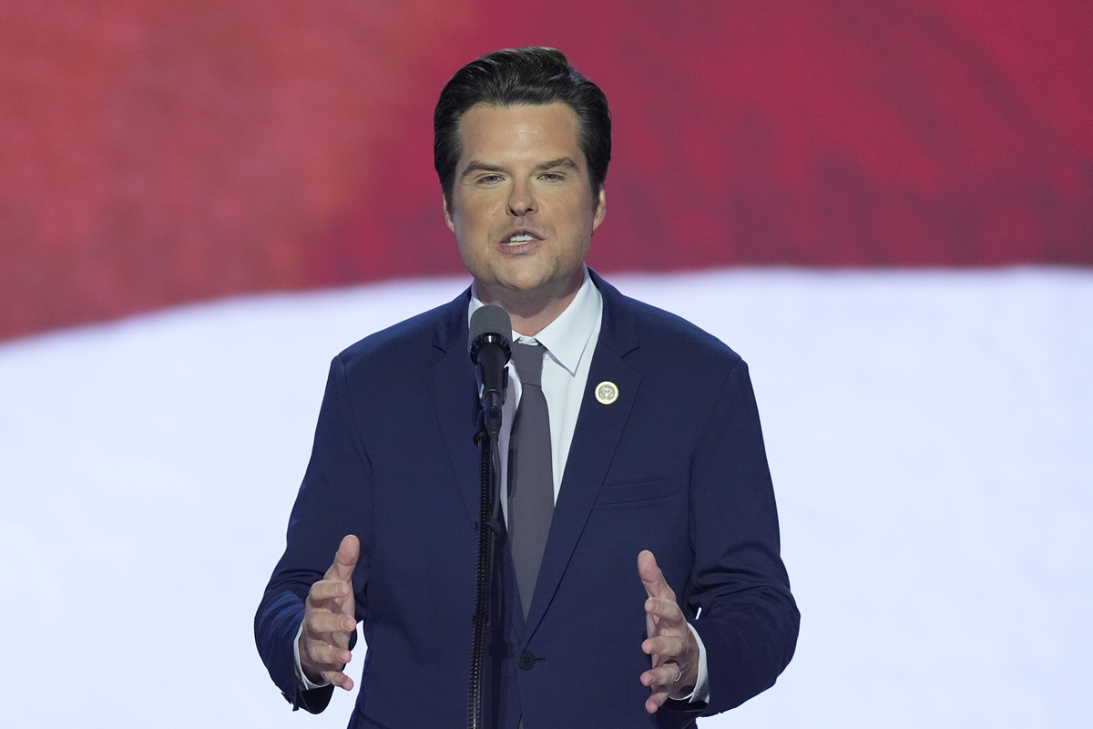 House Ethics Committee report on Matt Gaetz should be made public