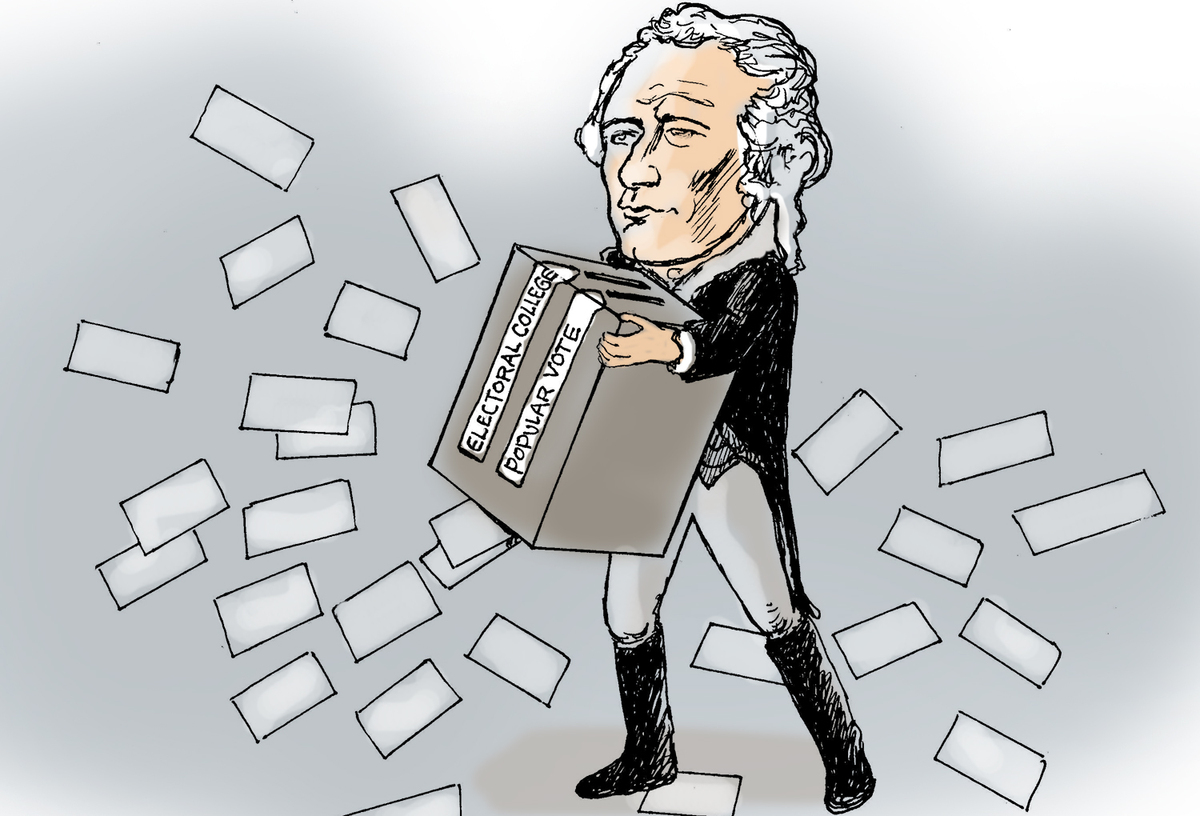 The US alone is saddled with an Electoral College. How did that happen?