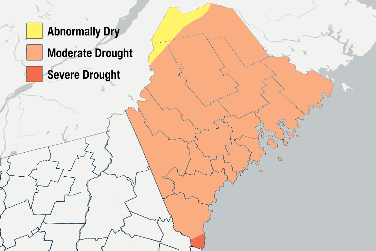 Maine’s drought situation is getting worse