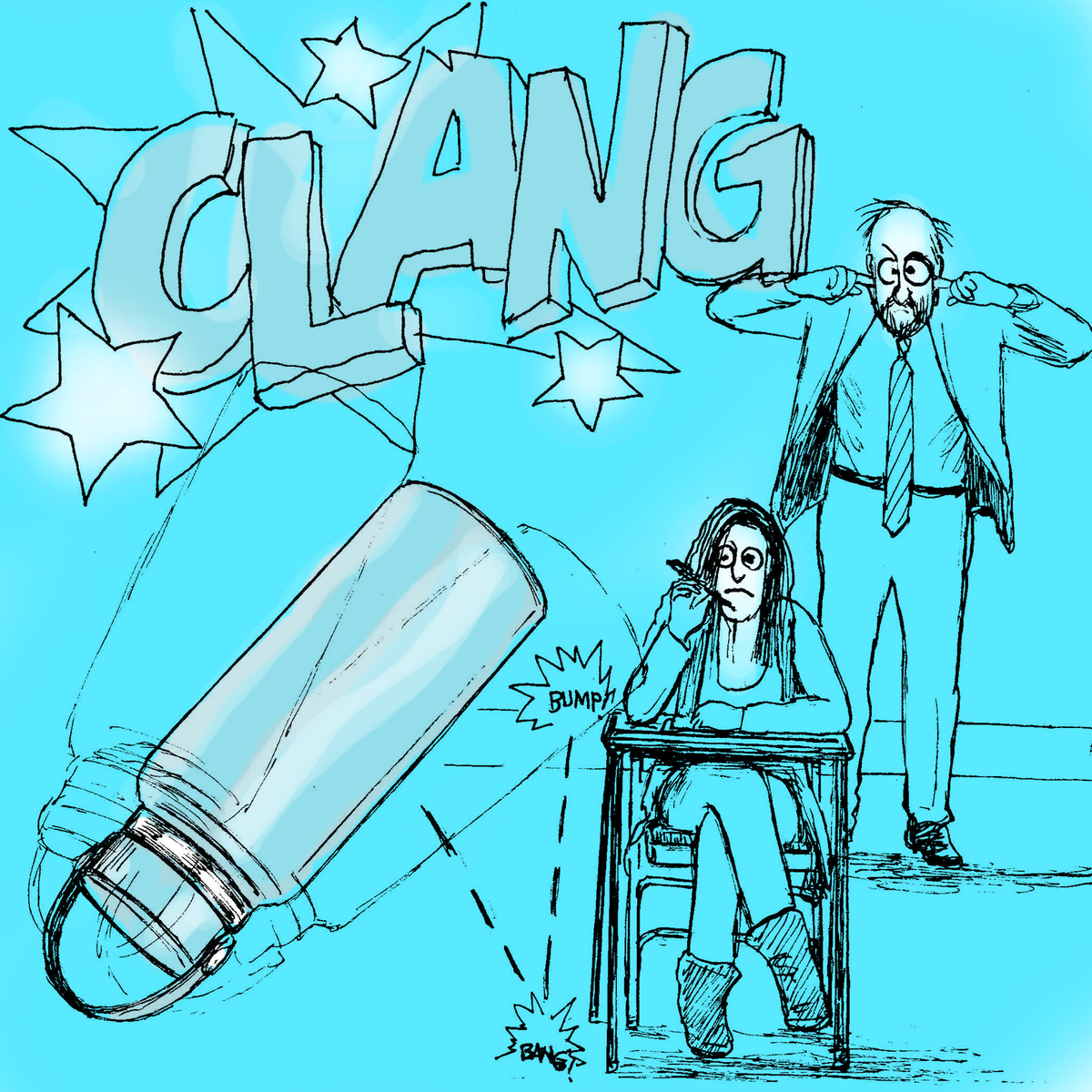 How water bottles became the unofficial mascot of American overkill