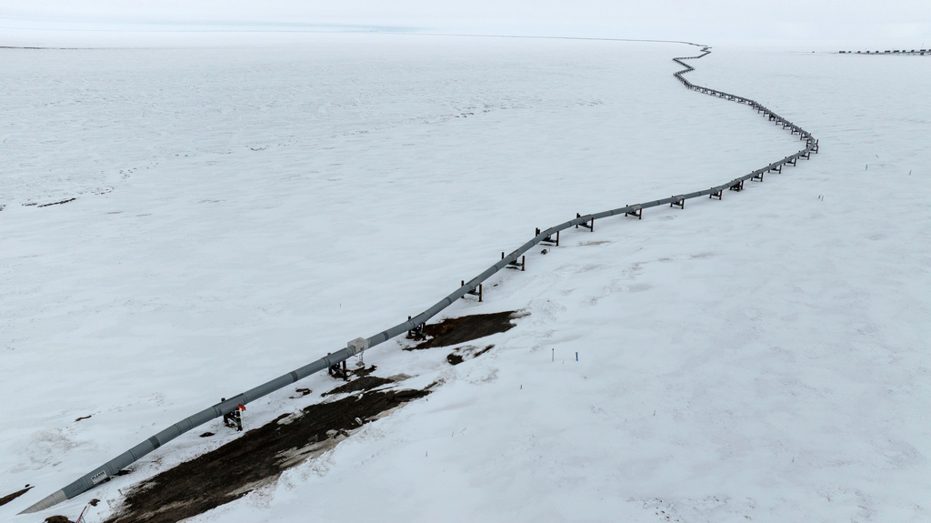Top Trump officials visit prolific Alaska oil field amid push to