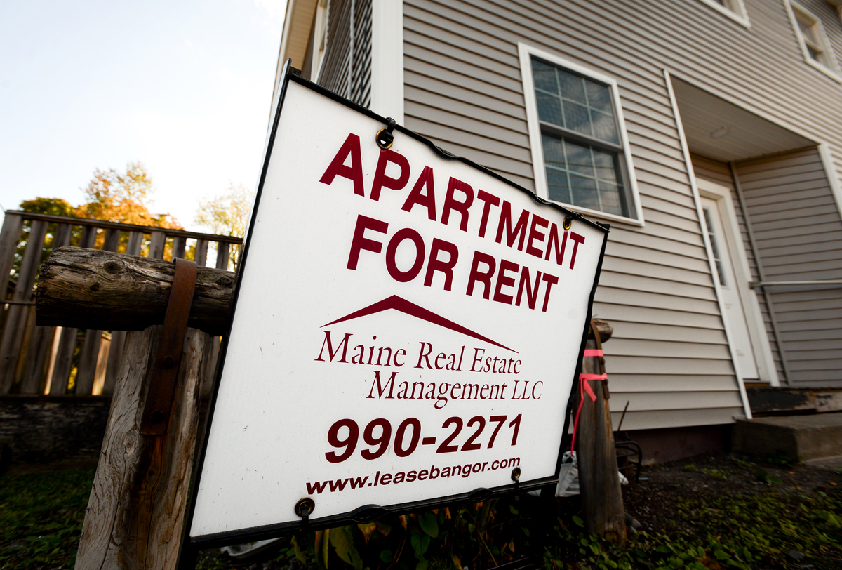 Rents in Bangor have doubled since the start of the pandemic