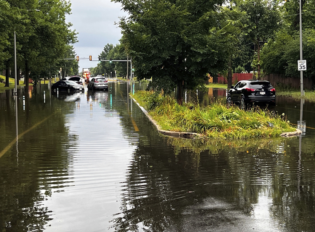 Flooding cancels last day of Wisconsin State Fair as severe storms knock out power and close roads
