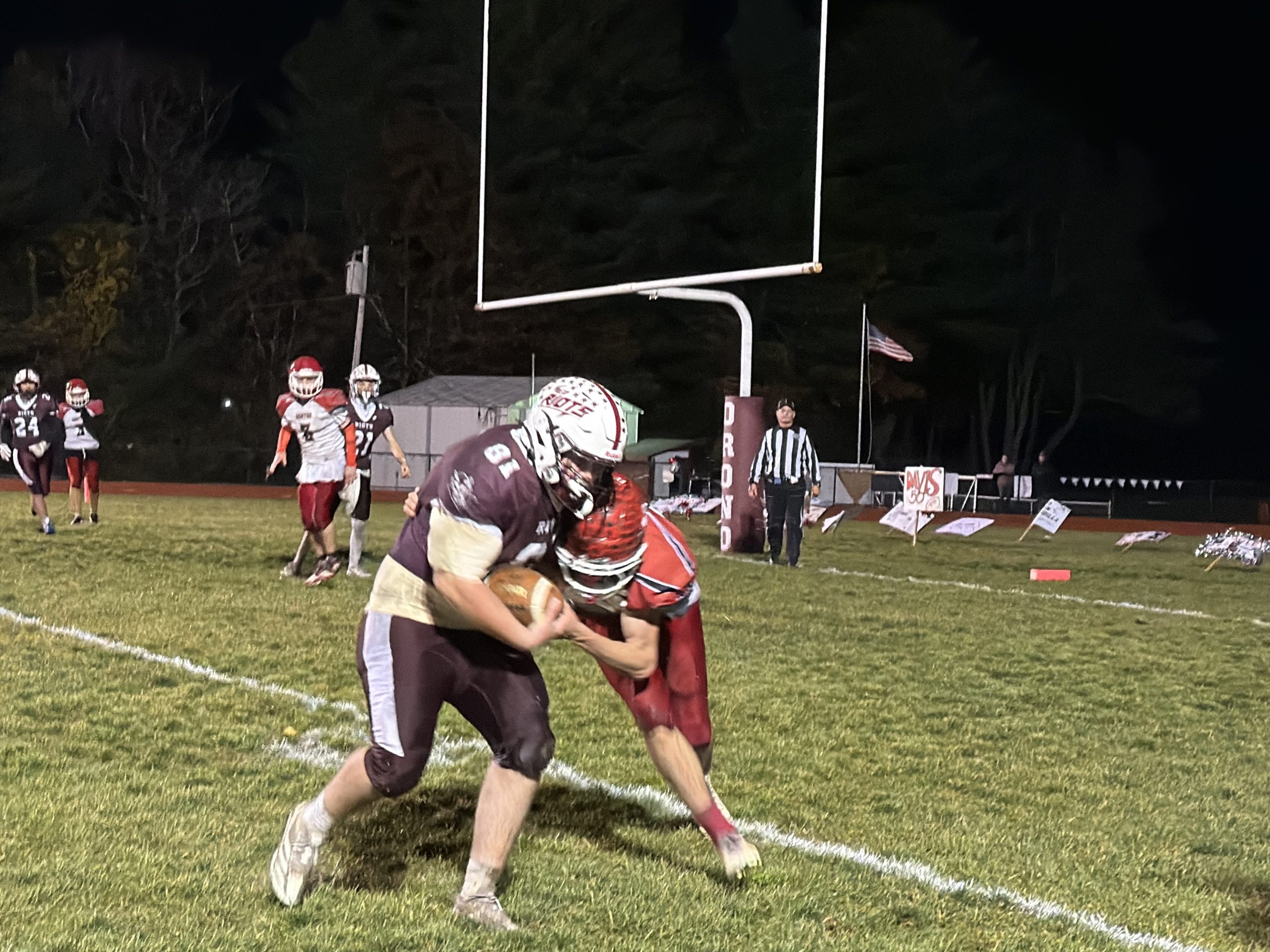 Dexter football outduels Orono in playoff shootout 