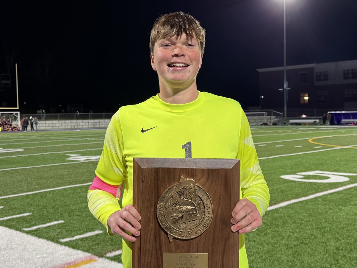 This Maine goalie didn’t just make a clutch penalty save. He also stepped up and scored.