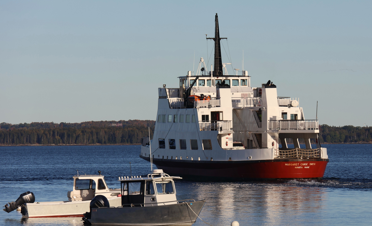 New Islesboro ferry may drop George Mitchell’s name for Maine woman’s instead