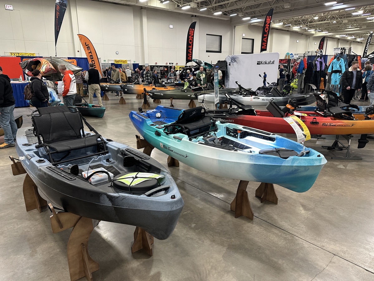 Fishing kayaks are taking over — what one massive outdoor show revealed
