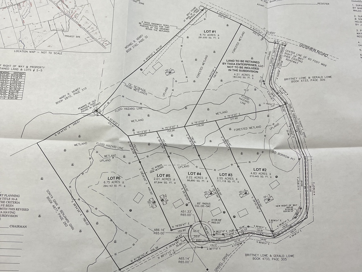 A developer wants to subdivide 25 acres in Winterport into house lots