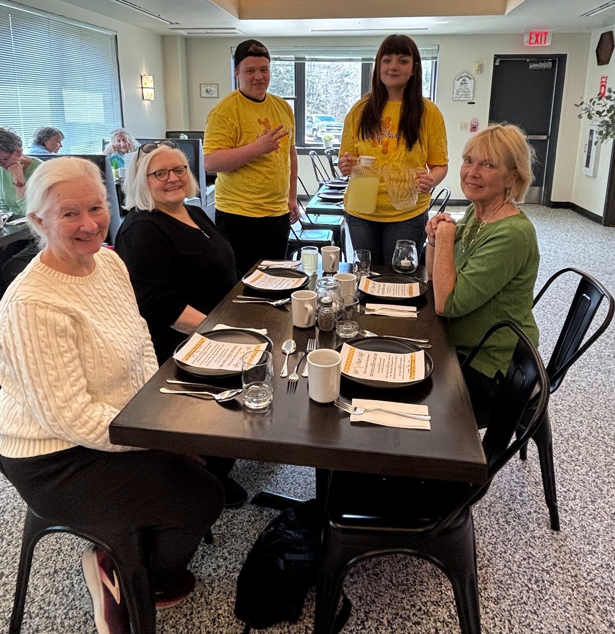 WCTC Culinary Arts students serve four-course meal for Waldo County Hospice Volunteers
