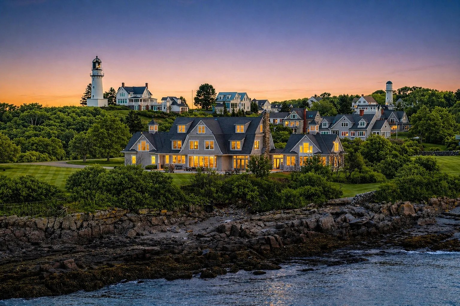 This $16.5M coastal mansion is the most expensive home for sale in Maine