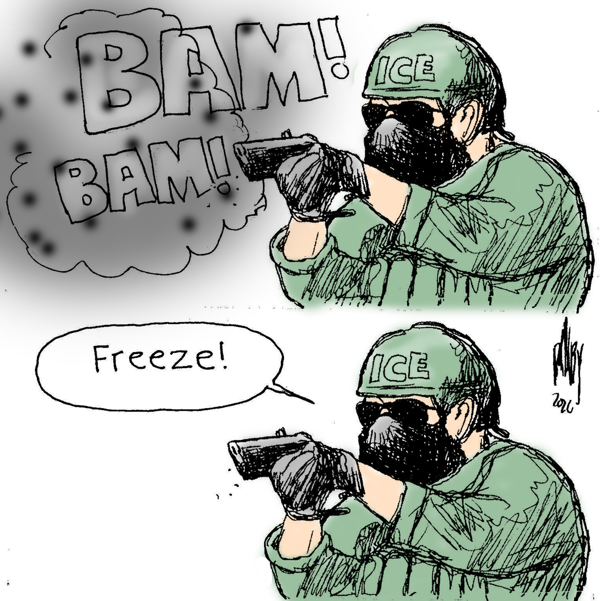 ICE out!
