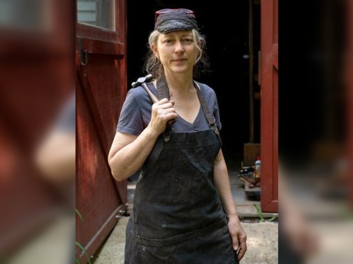 Midcoast artist carves career in metalsmithing from custom architectural work