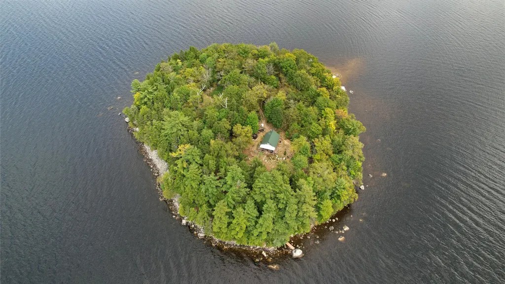bangordailynews.com - Kathleen O'Brien - Piscataquis County private island hits the market for $2.2M