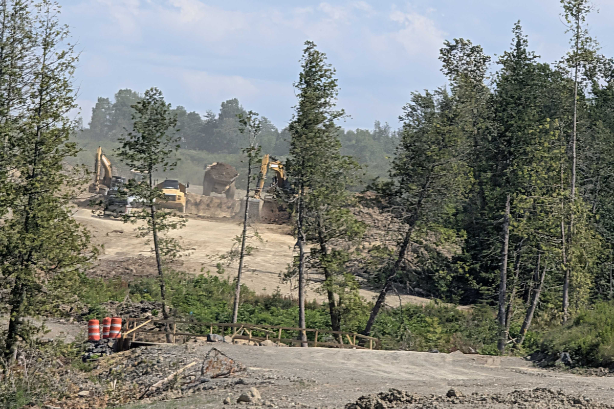 Roadwork taking shape on Presque Isle bypass