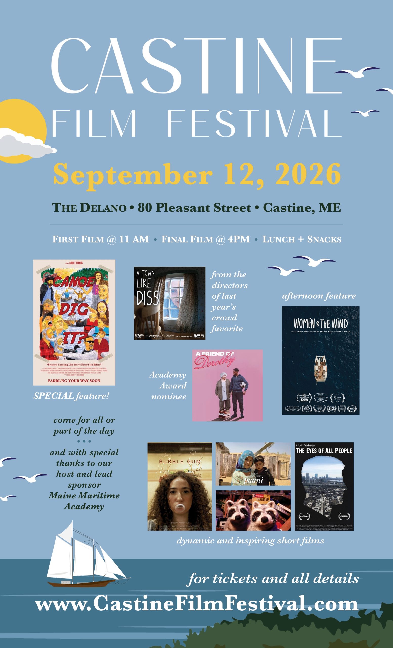 bangordailynews.com - BDN Community - Castine Film Festival announces tickets, winners, Audience Award