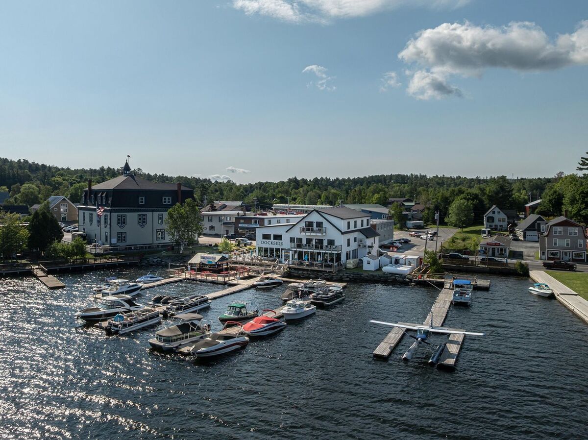 This $3M Greenville luxury property comes with apartments, a restaurant and marina