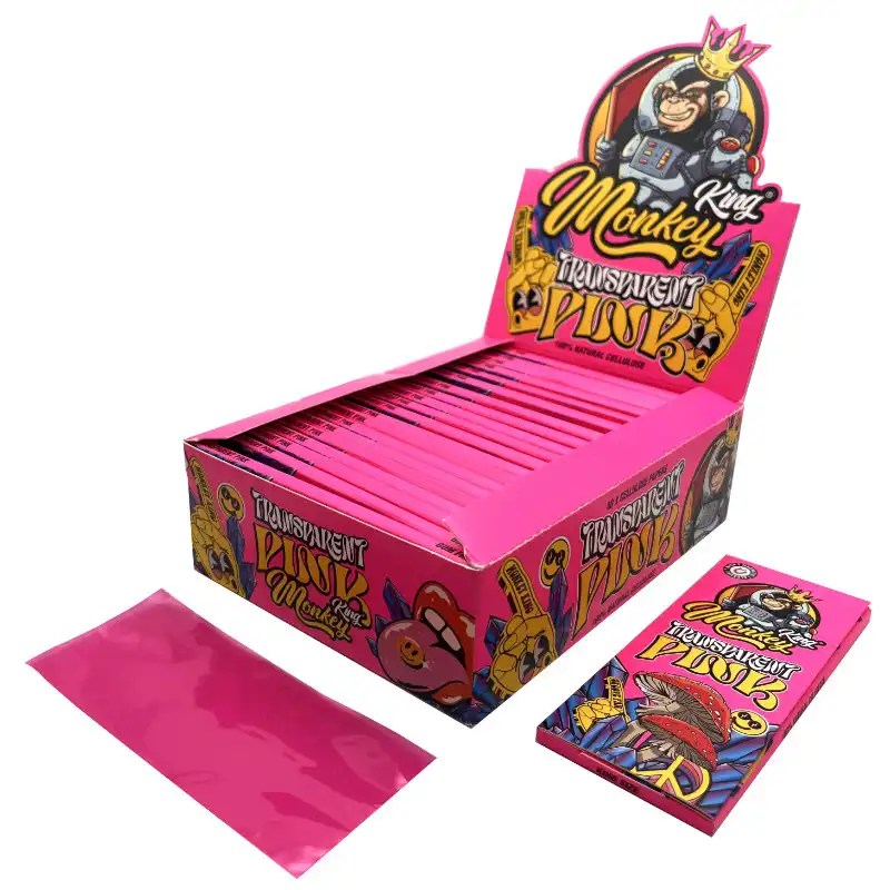 Monkey Transparent Pink Cellulose
