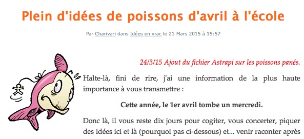 Scarica Gratis Images Plein D Idees De Poissons D Avril A L Ecole Bdrp le plus cool salutations