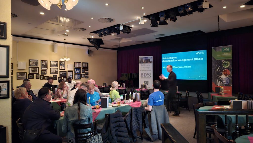 Rückblick auf den BDS Dialog 2.0 - Der Unternehmerstammtisch: Gesundheit im Business