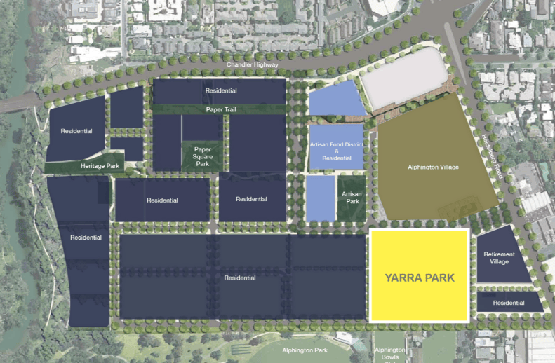 Alphington Yarra Park Bdsuc Com Alphington Yarra Park Map 