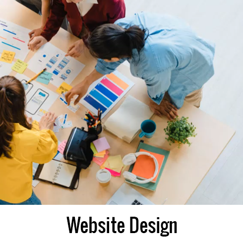 BD Tech website design