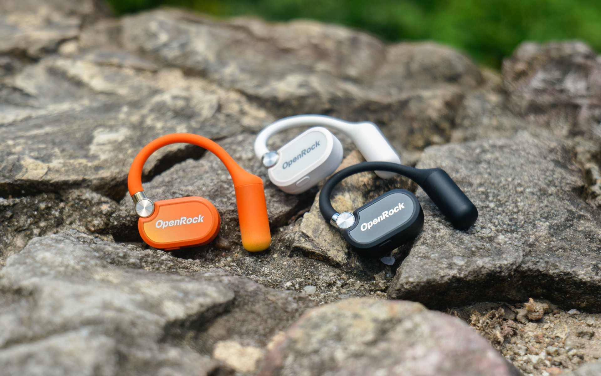 OpenRock X ワイヤレスイヤホン オレンジ/イエロー Amazon.co.jp: OpenRock X オープンイヤー Bluetooth5.3 ワイヤレス