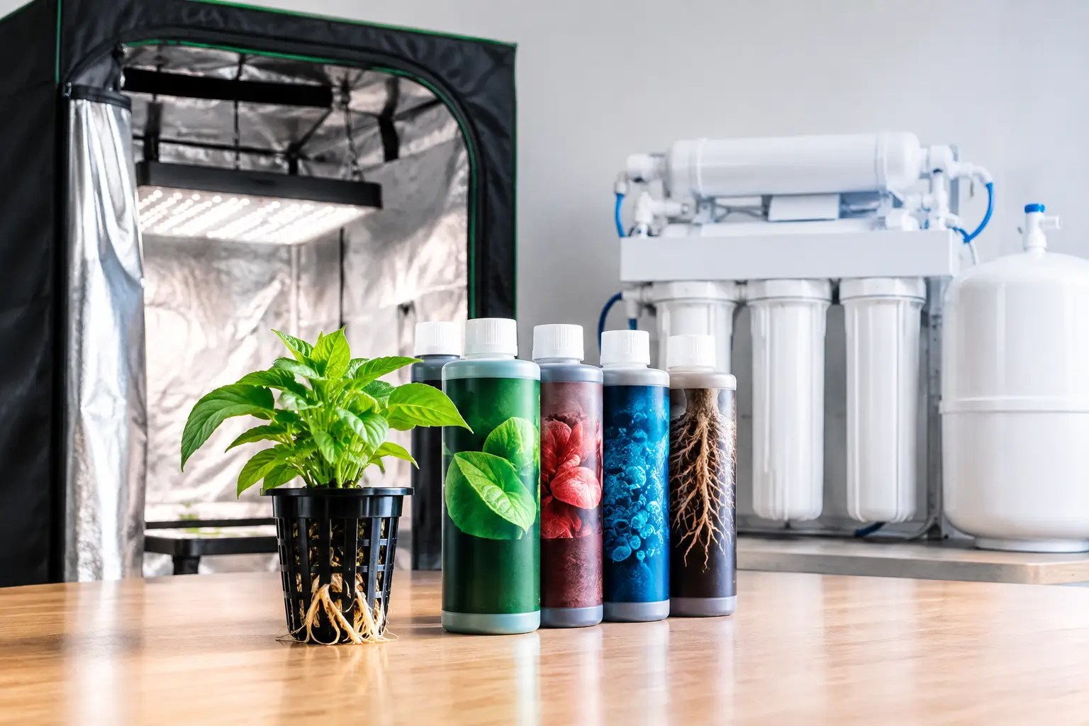Hydroponic Nutrients for a Stable Root Zone