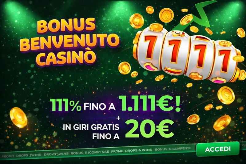 Scommettitore inserisce codice promozionale casinò