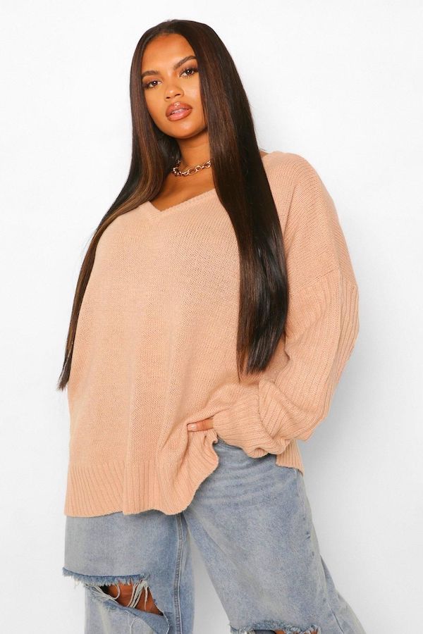 plus size big sweaters