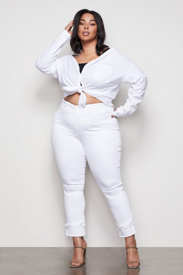 Plus-Size White Jeans Shopping Guide 