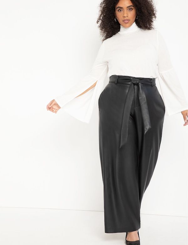 Plus-Size Leather Pants Shopping Guide 
