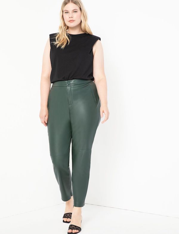 Plus-Size Leather Pants Shopping Guide 