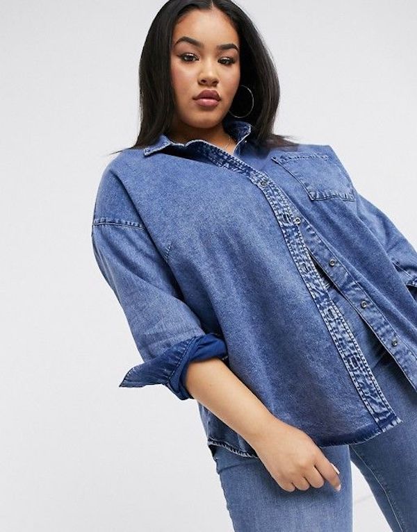 Plus-Size Denim Shirts Shopping Guide 