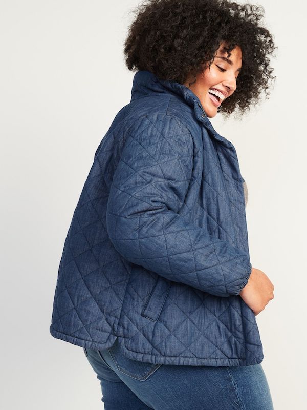 Plus-Size Quilted Jackets Shopping 