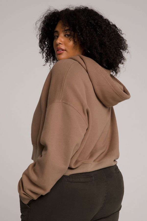 Plus-Size Cropped Hoodies Shopping 