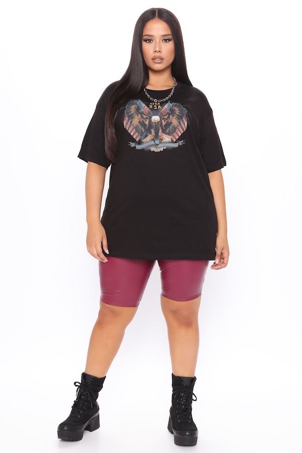 Plus-Size Leather Shorts Shopping Guide 