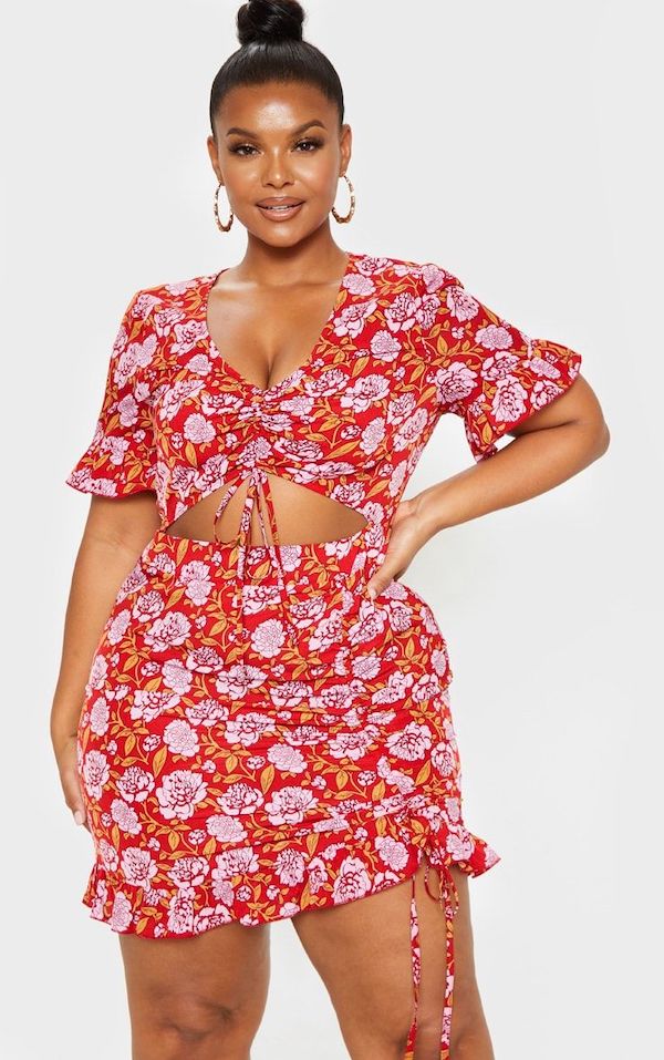 short summer dress plus size