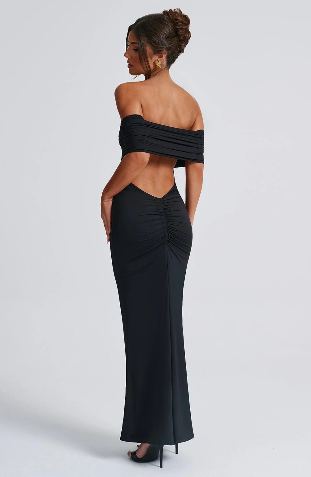 Bardot Dress - Stunning Low Back Maxi Dress from Beachside Bunny