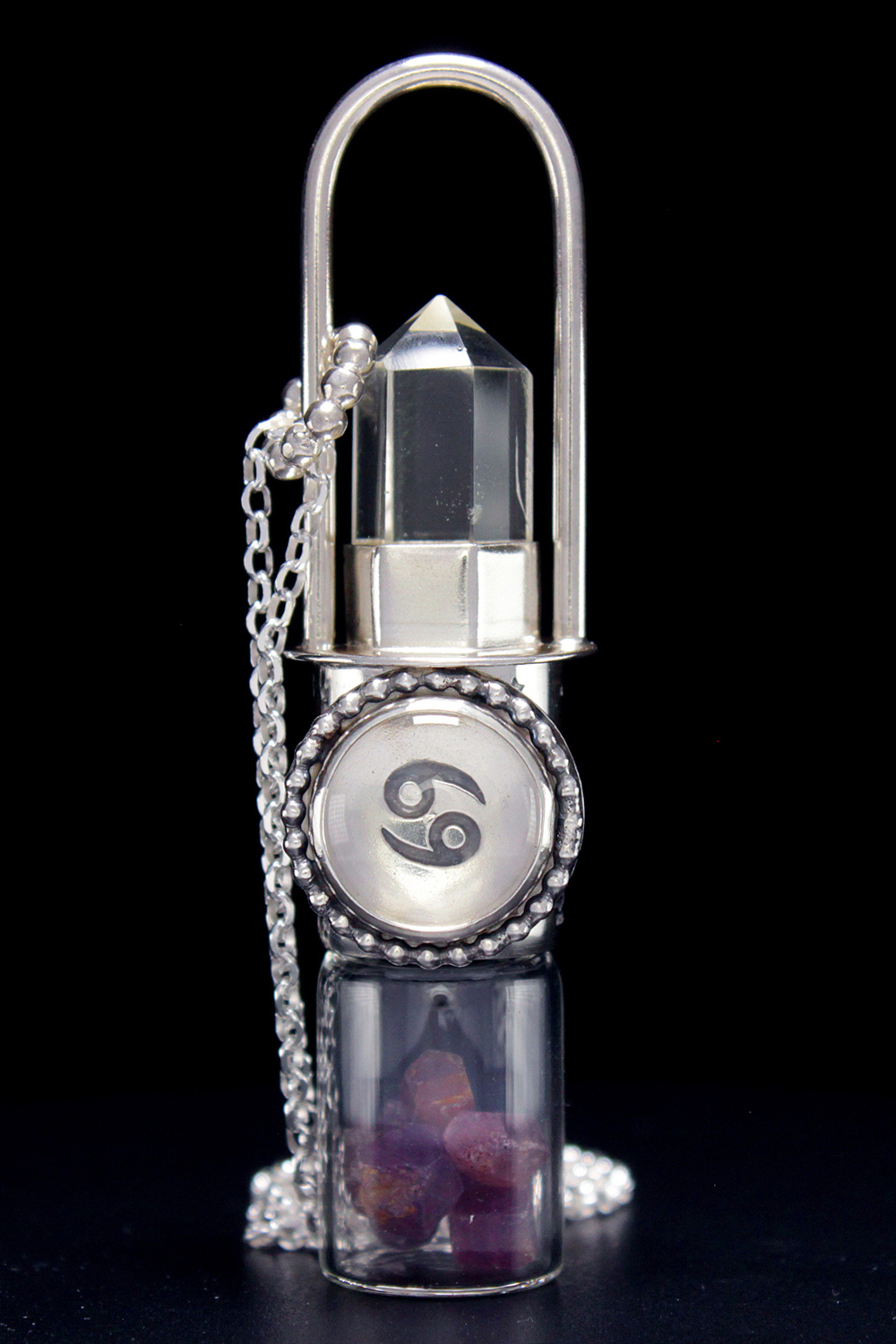 Cancer Rollerball Necklace