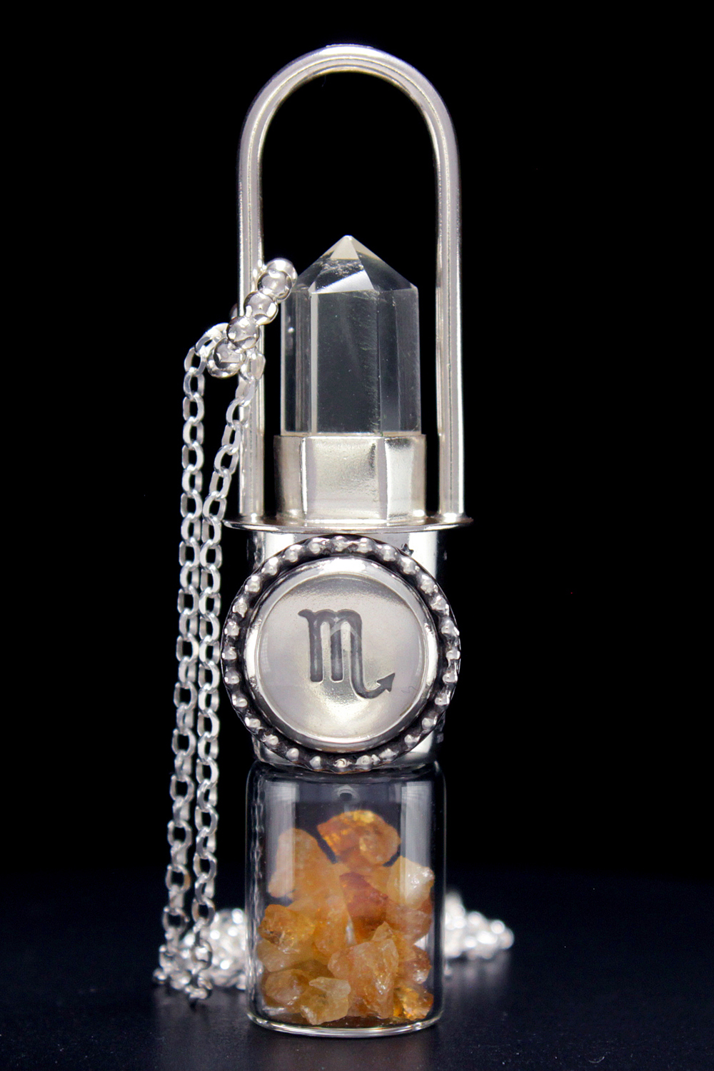 Scorpio Rollerball Necklace