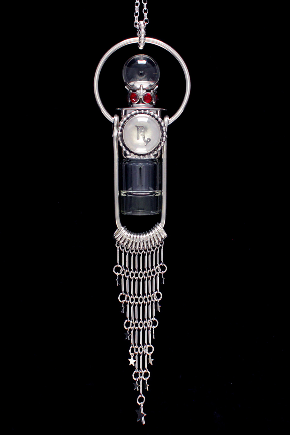 Capricorn Crystal Ball Necklace