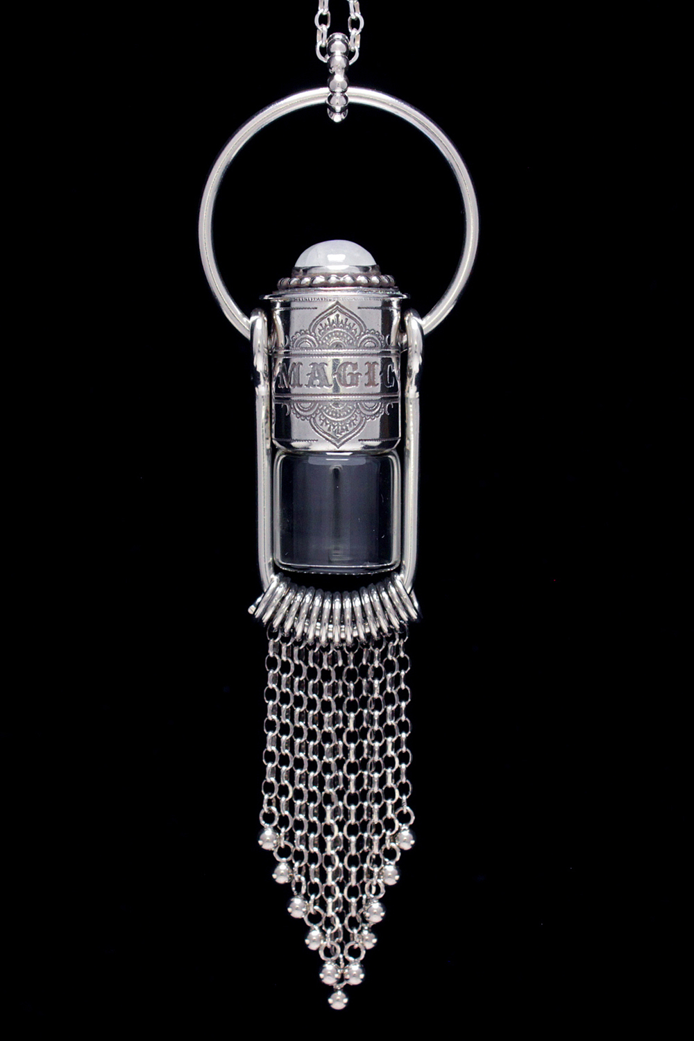 Mini Fringe Rollerball Necklace
