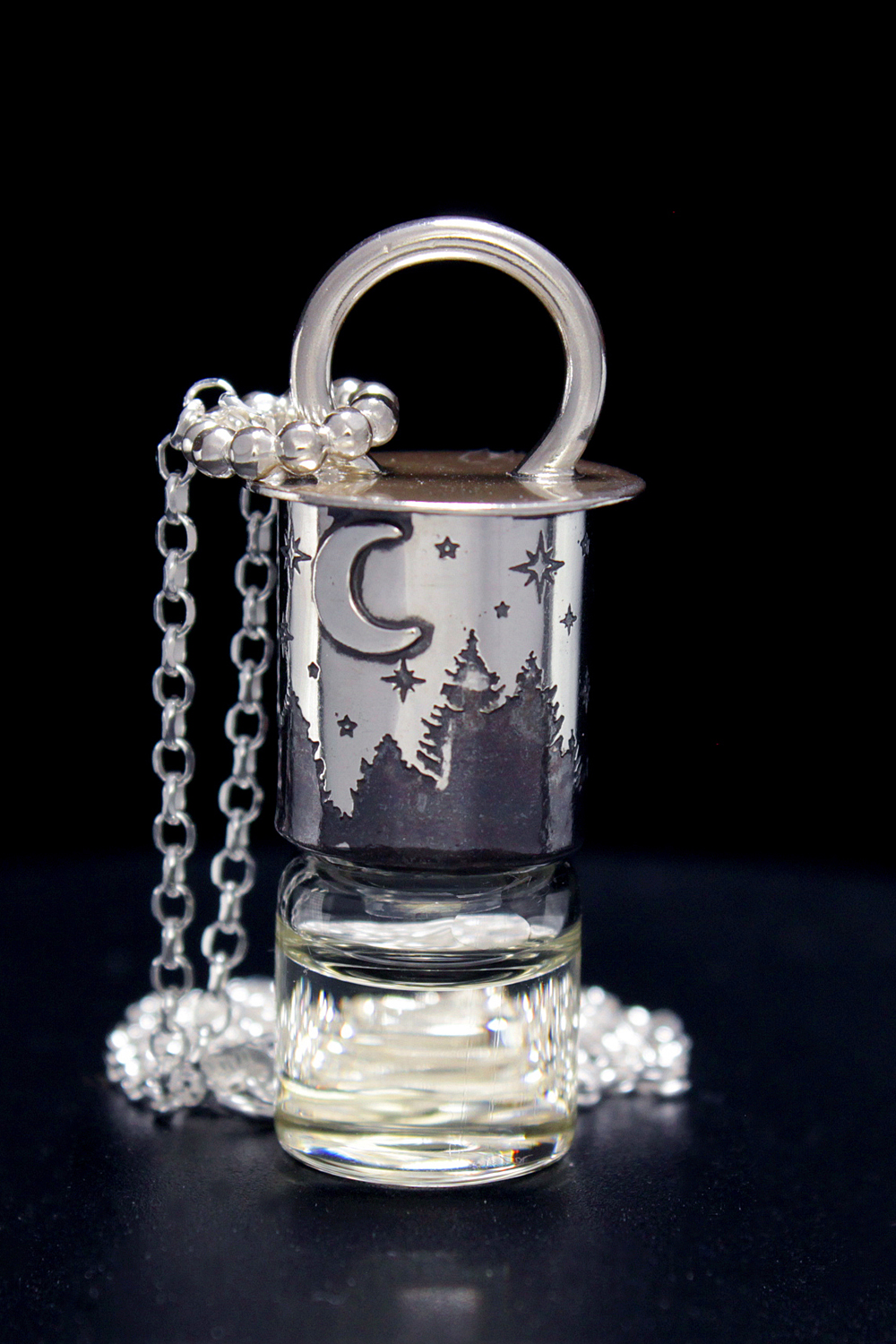 Nocturnal Mini Rollerball Necklace