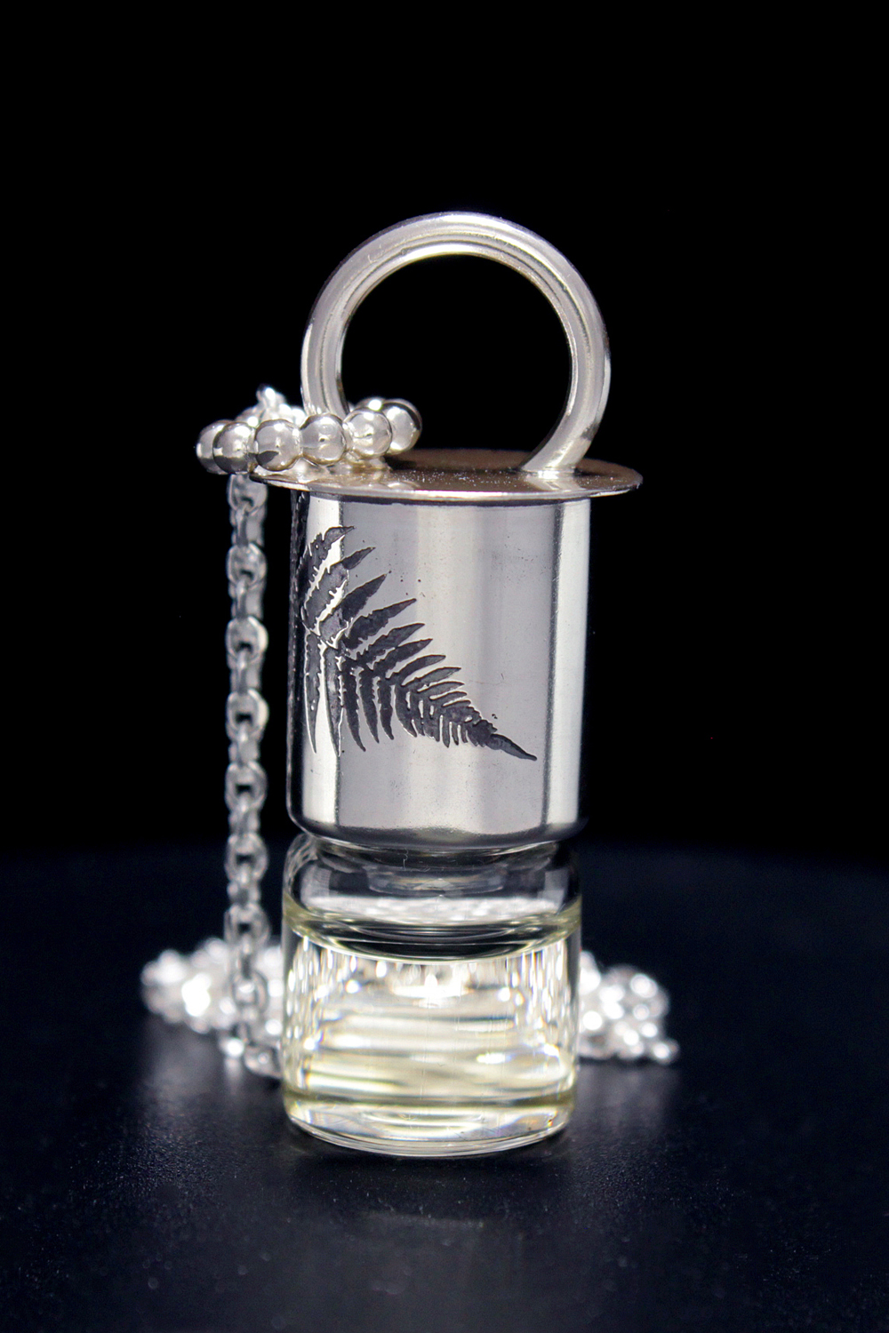 Fern Mini Rollerball Necklace