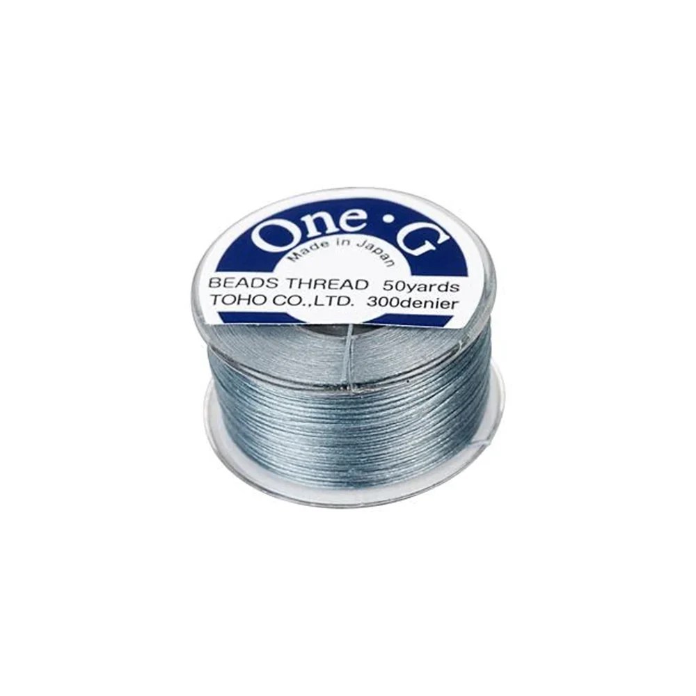 One-G Beading Thread Gray