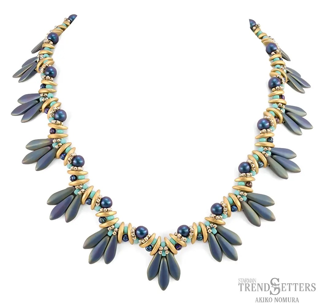 Bird's Tail Necklace Pattern