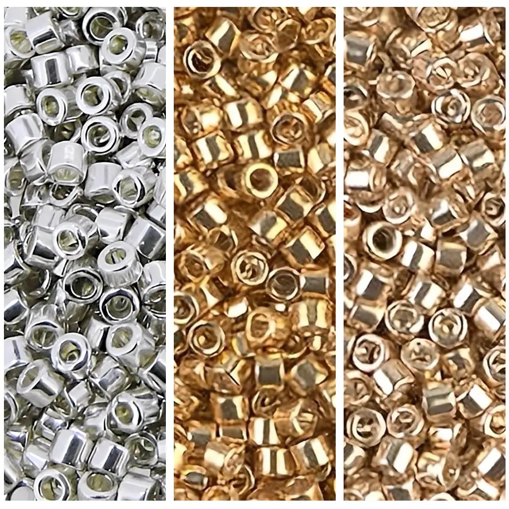 Miyuki Delica Beads DB0035 DB0410 DB0433