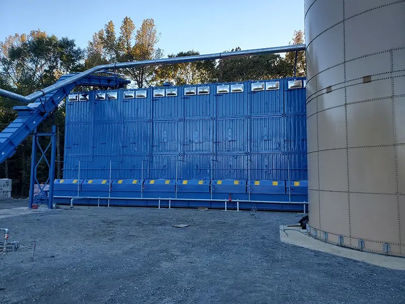 Containerized SMART Containers for biomass