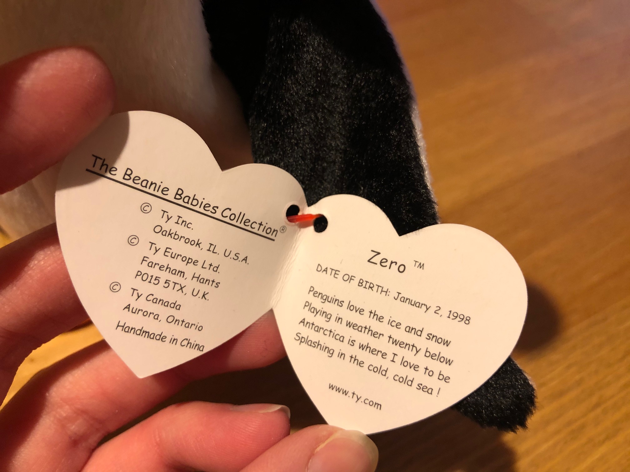 beanie babies with my birthday