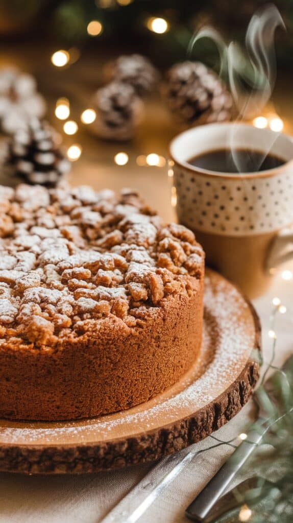 Gingerbread Coffee Cake